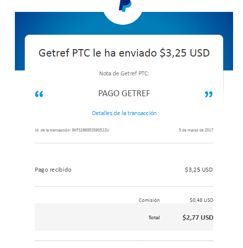 Getred,  pago por click 0,025 minimo de pago 2$, :D RECIBO DE PAGO :D Ob_c30773_pago