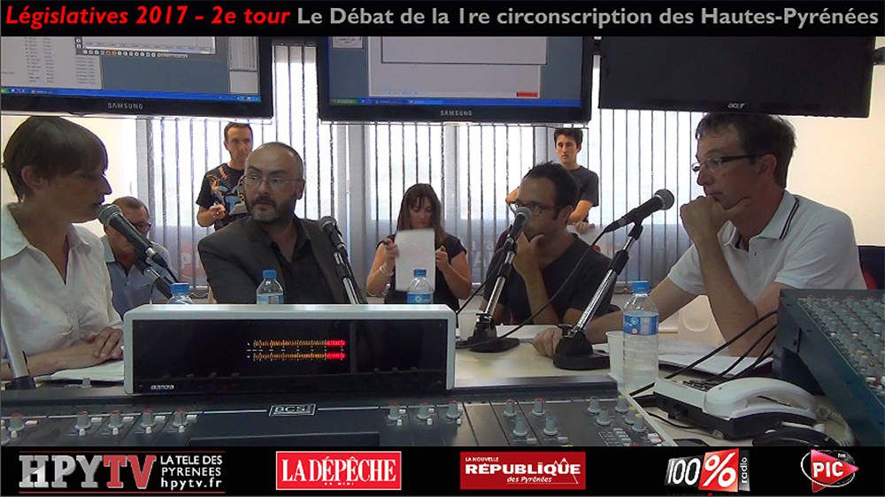 Débat sur la 1re circonscription des Hautes-Pyrénées (HPyTv Tarbes).