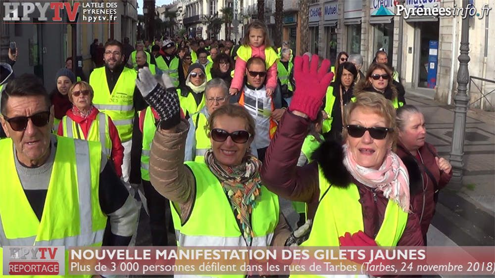 Gilets Jaunes à Tarbes