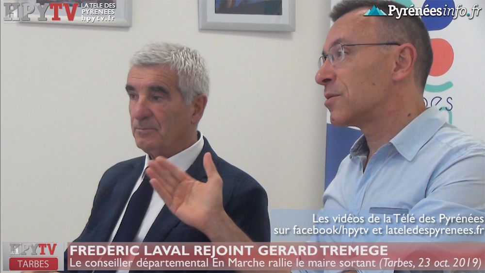 Frédéric Laval et Gérard Trémège