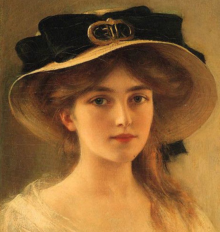 Le Tableau du Samedi : Albert Lynch, Le Chapeau de Roses - La chimère  écarlate