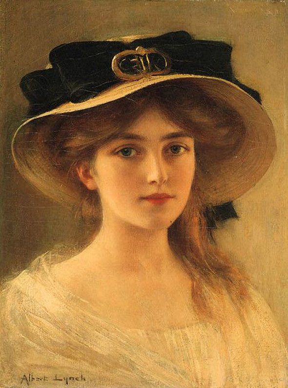 Le Tableau du Samedi : Albert Lynch, Le Chapeau de Roses - La chimère  écarlate