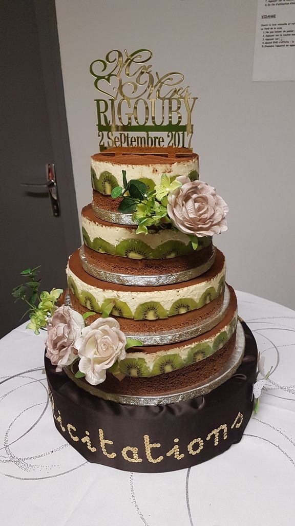 Mon Premier Wedding Cake