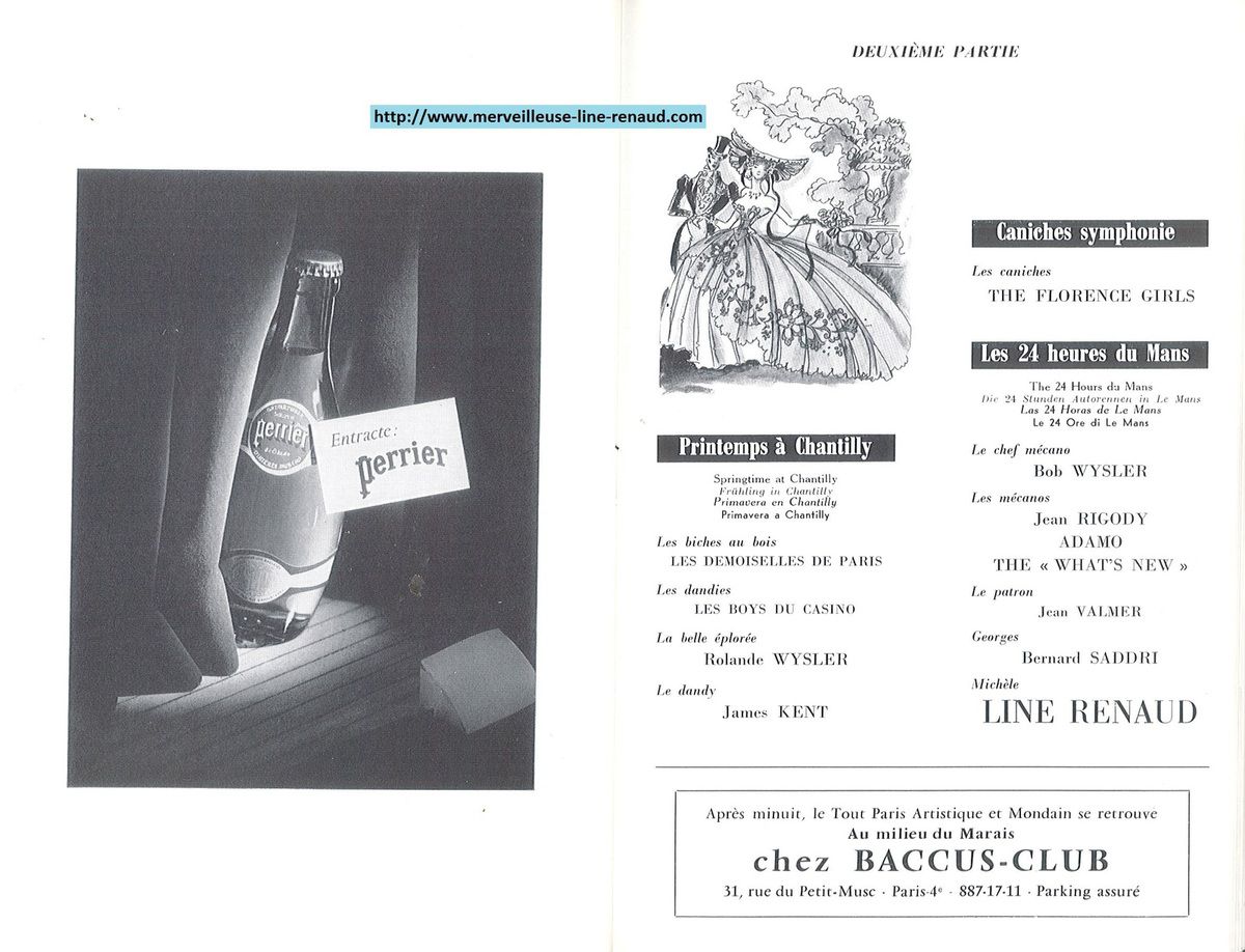 DOCUMENTS: Programme Désire de Paris 1966