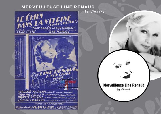 PARTITIONS: Le Chien dans la vitrine - Merveilleuse Line Renaud by Vincent