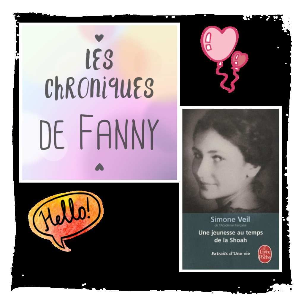 Une Jeunesse Au Temps De La Shoah Résumé Chapitre 2 Les chroniques de Fanny: mon avis sur Une jeunesse au temps de la Shoah de  Simone Veil - Au coeur d'une passion