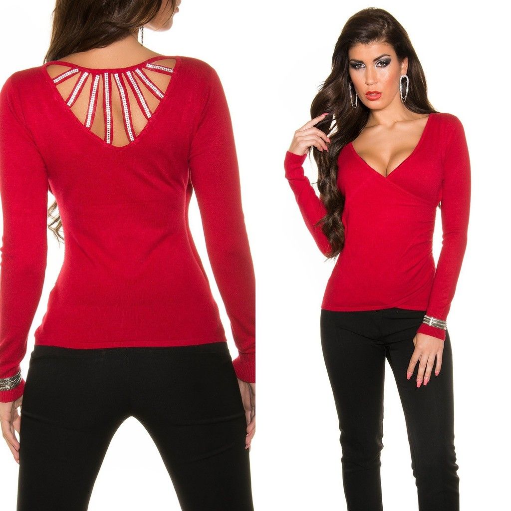 Tendance mode femme chemisier fashion et leggings koucla sexy, pull