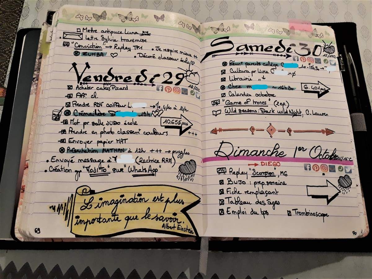 5 Facons D Inserer Des Citations Dans Son Bullet Tiph S Bullet Journal