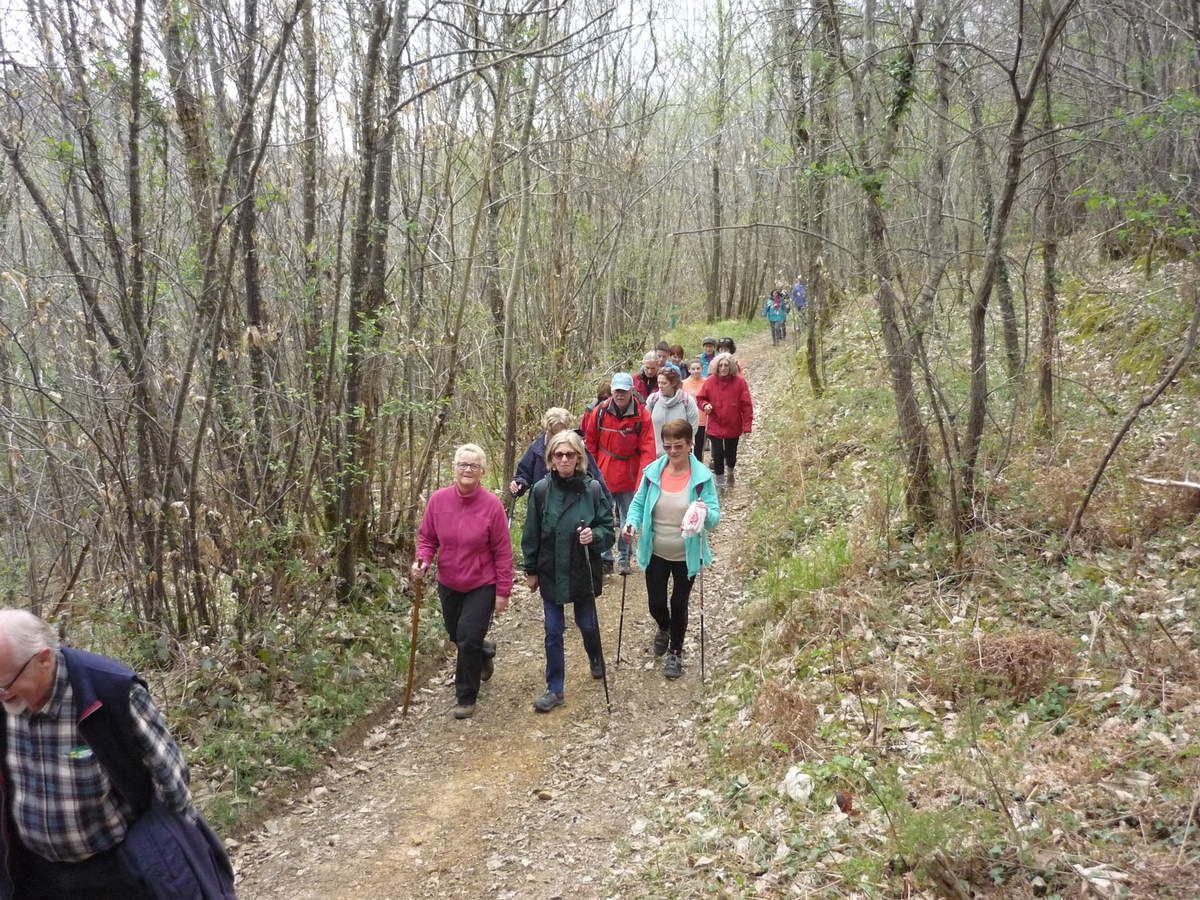 Le RSB à la rando des pompiers Les Retraités Sportifs du Buisson de