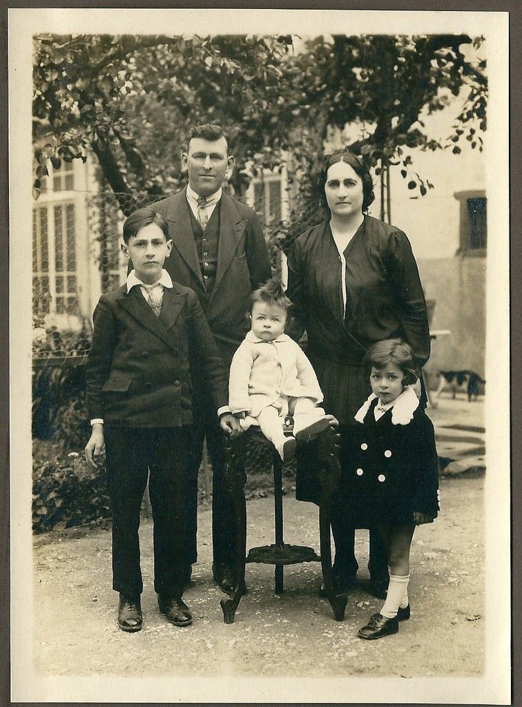 Louis LAUZE, Octavie LAUZE, Maurice LAUZE, Georges LAUZE, Claude Lauze à Quillan