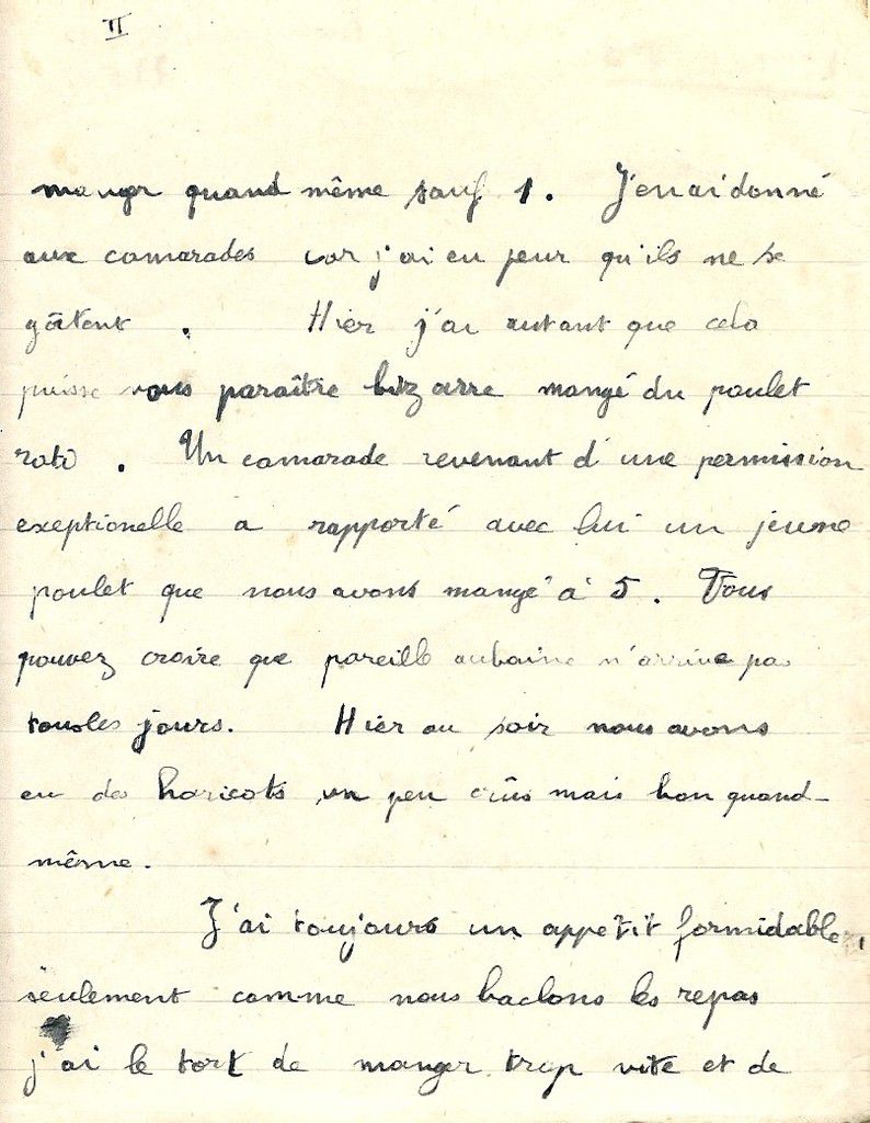 Albert Jarlier Lettre n°3 du 22 mai 1942 p2