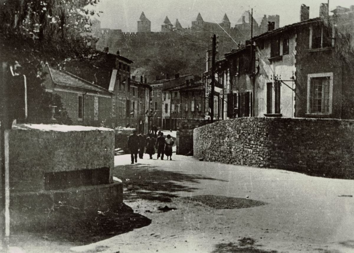 Rue Trivalle Carcassonne occupation allemande Seconde guerre mondiale