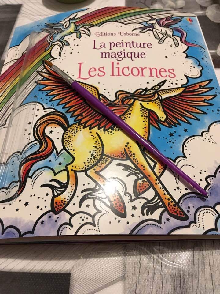 peinture magique editions usborne
