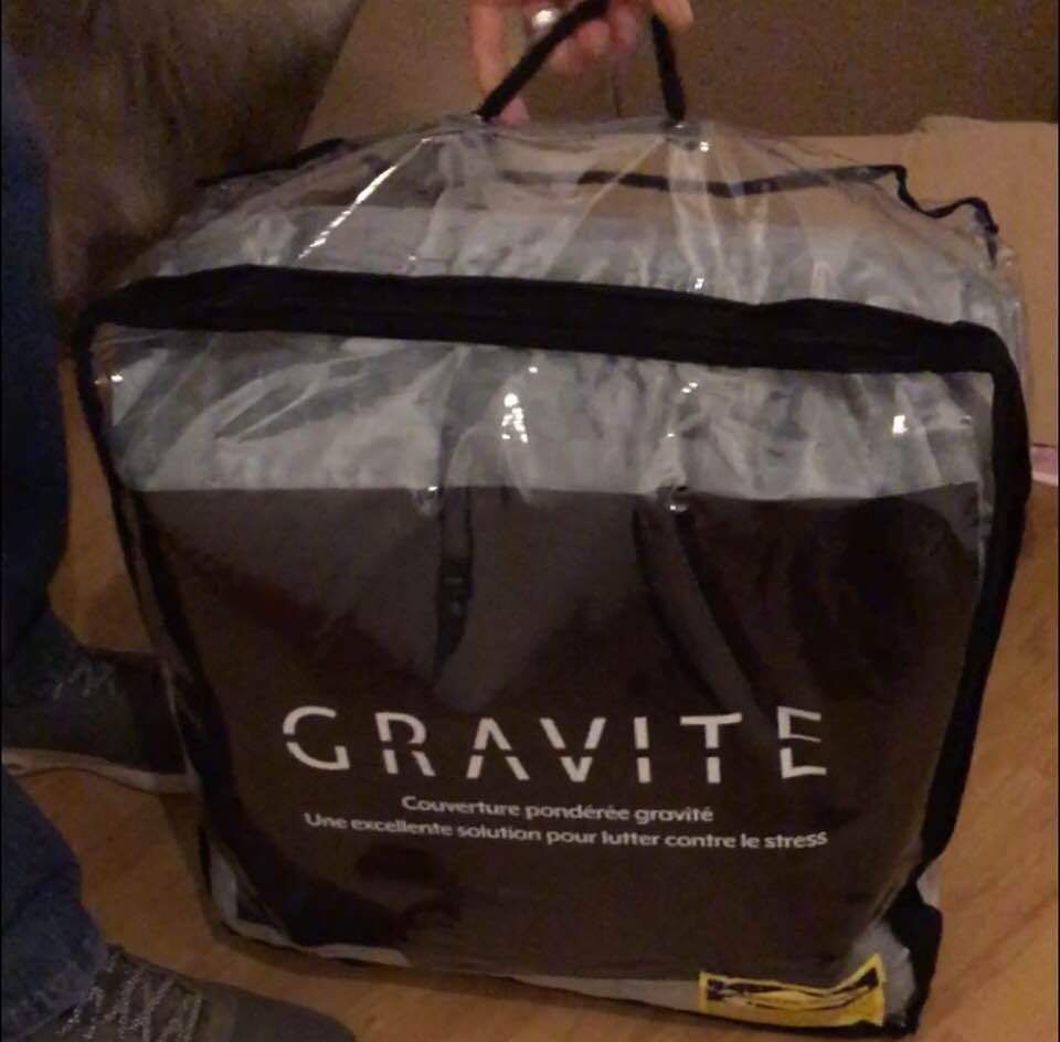 couverture pondérée gravite