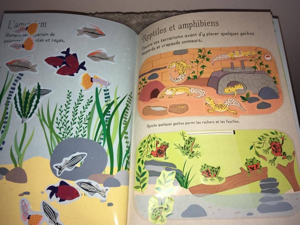 livre autocollants