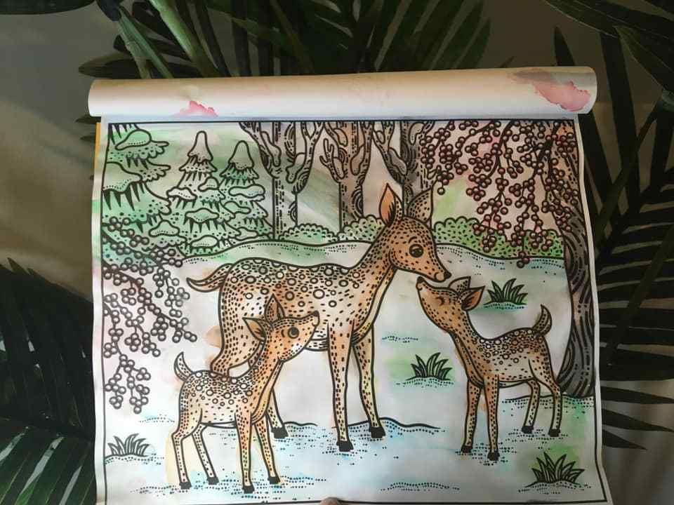 peinture magique edition usborne