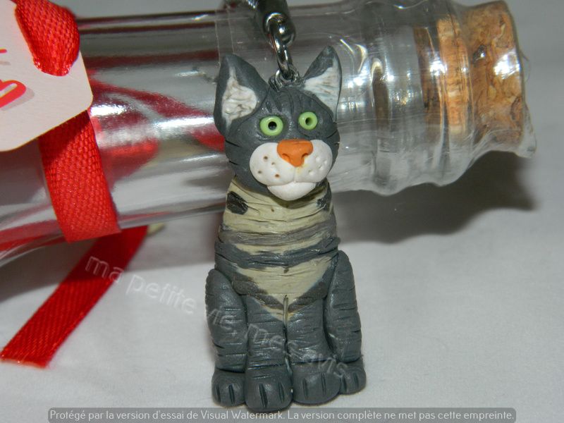 porte clé chat