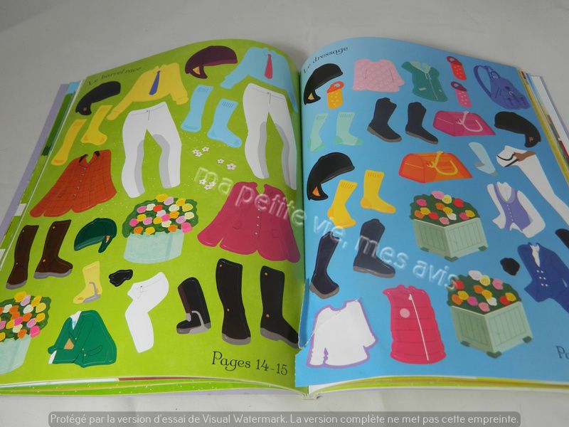 livre autocollants