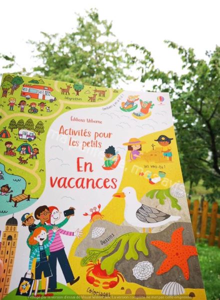 livre d'activité enfant