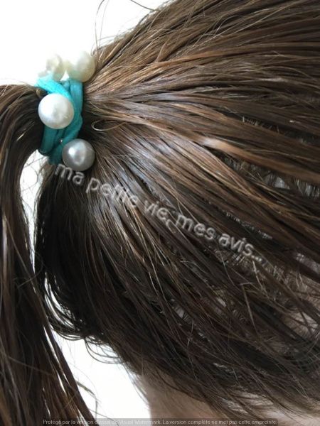 élastique avec perle