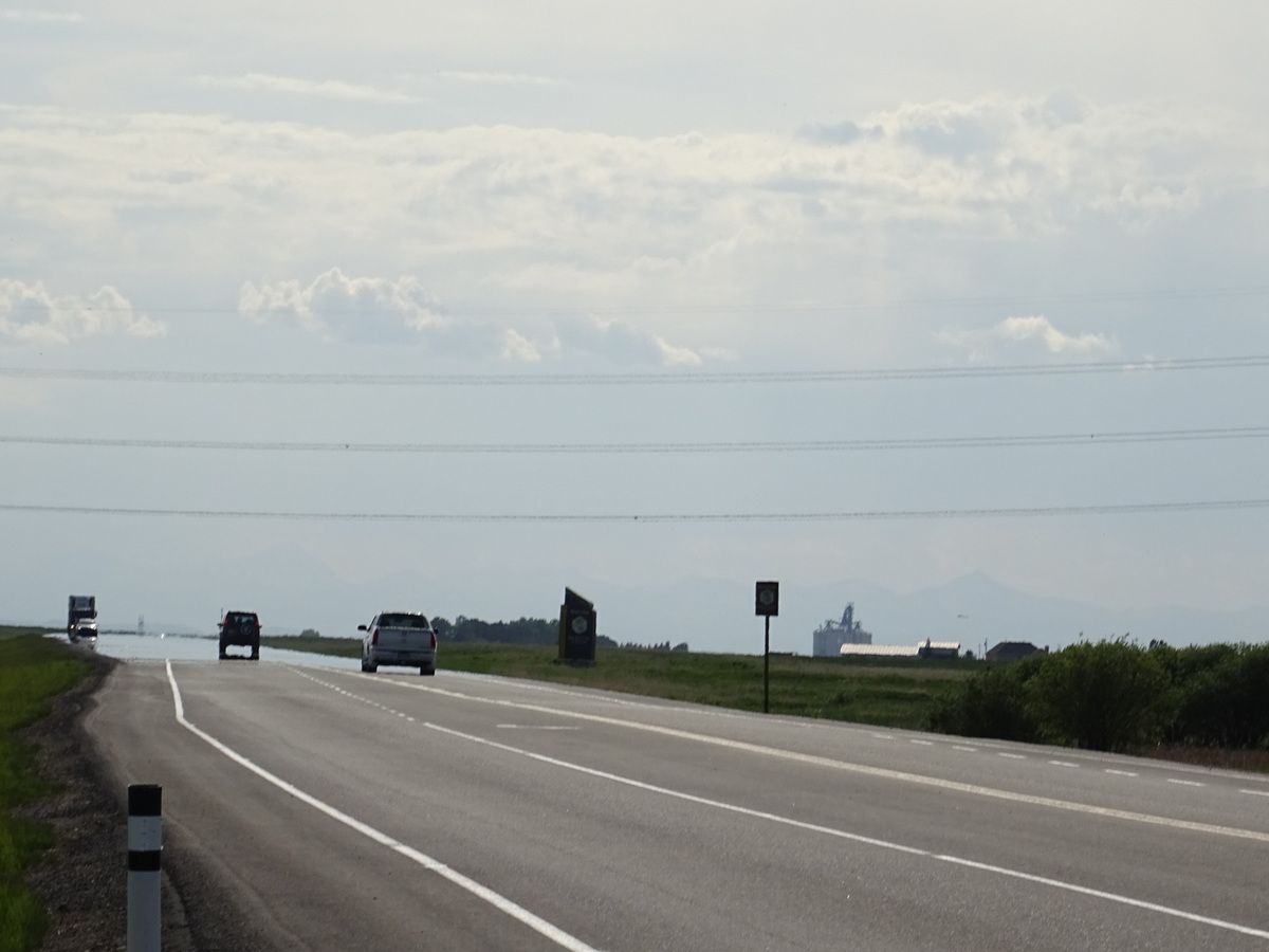 Jour 23 29/05 Calgary Carseland Campground 91km D+ 230m MA