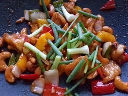 Poulet sauté aux noix de cajou  ไก่ผัดเม็ดมะม่วงหิมพานต์