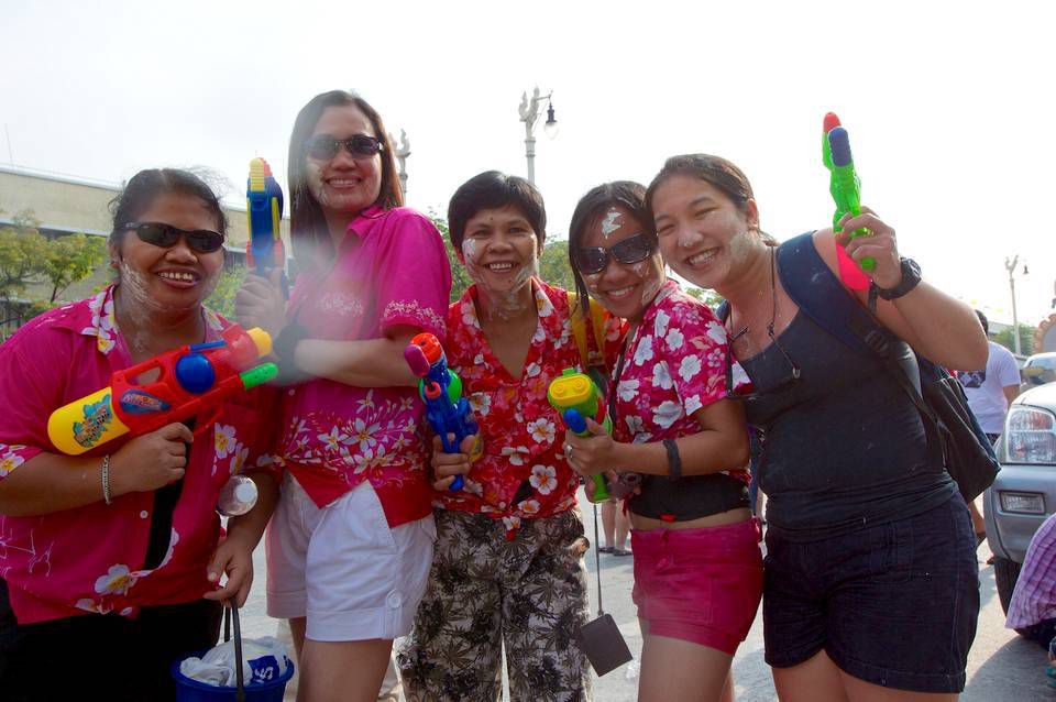 Songkran le nouvel an thaïlandais