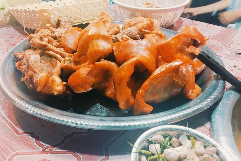 Du cochon grillé laqué