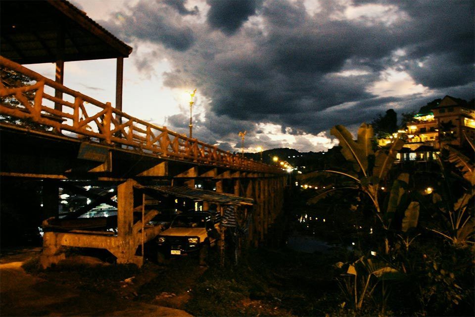 Le pont môn en bois de Sangkhlaburi