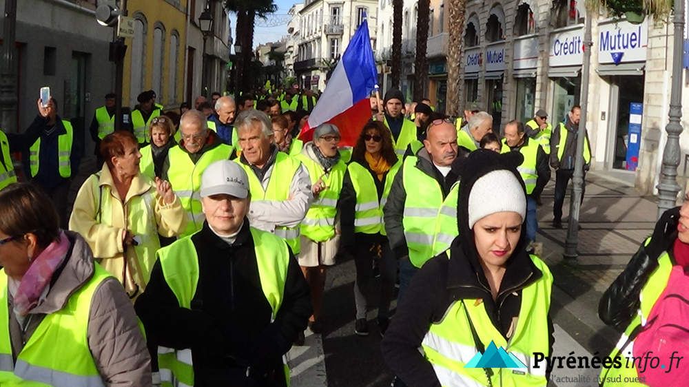 Gilets Jaunes à Tarbes