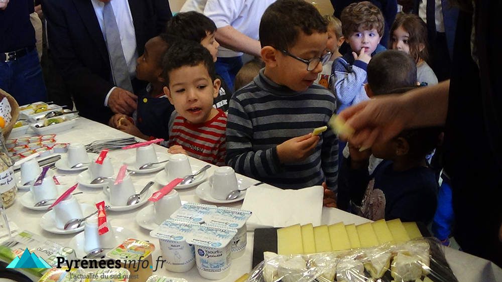 Petit déjeuner à l'école Tarbes