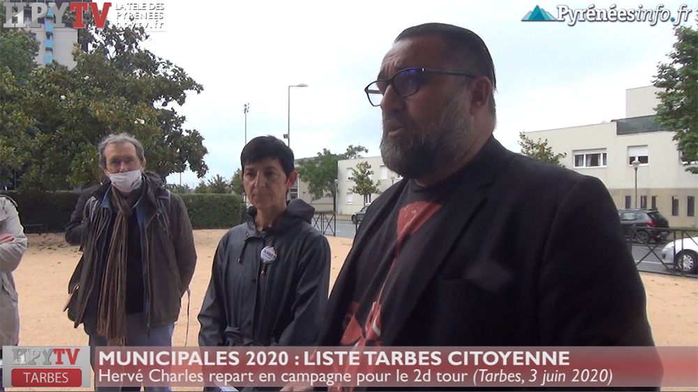 Municipales à Tarbes Hervé Charles