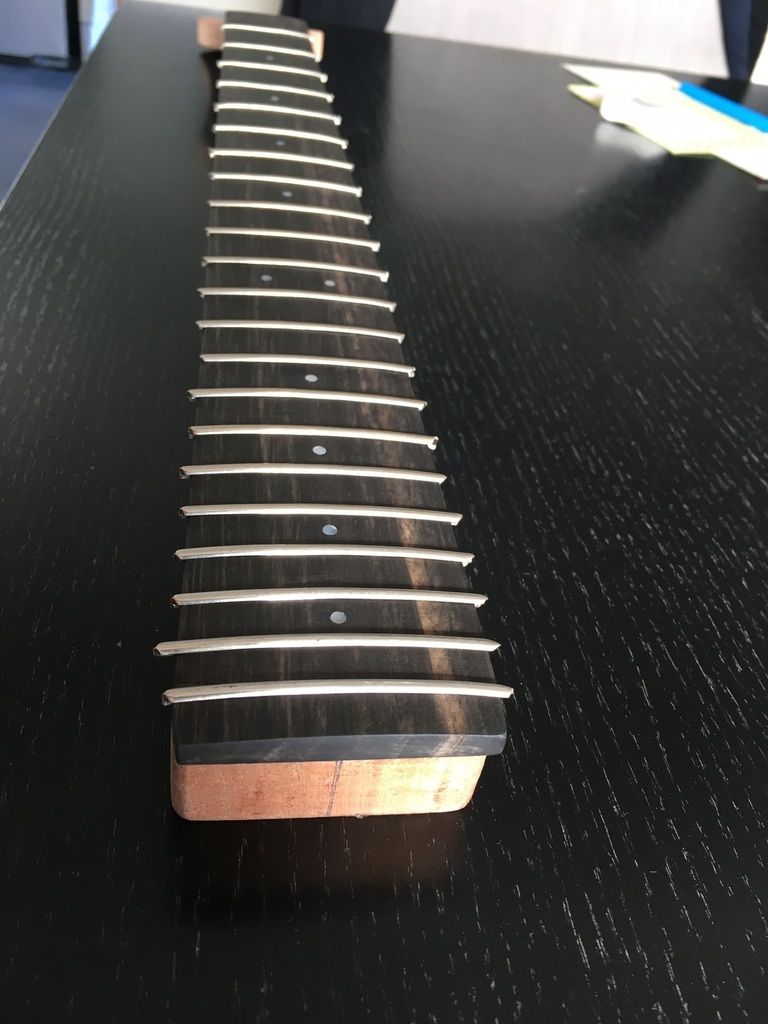 fingerboard fretting