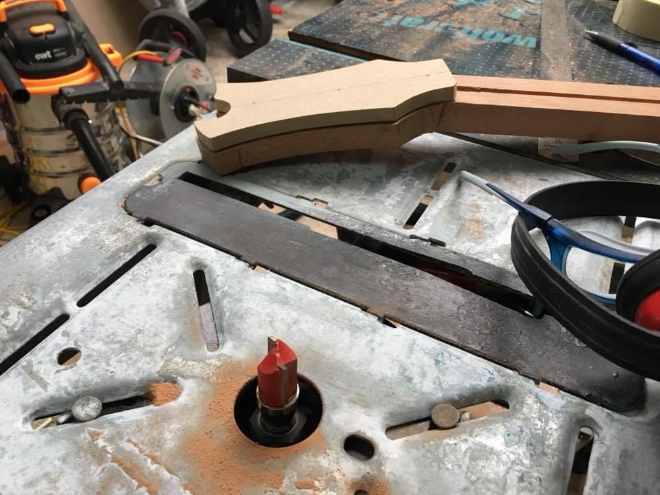 headstock routing