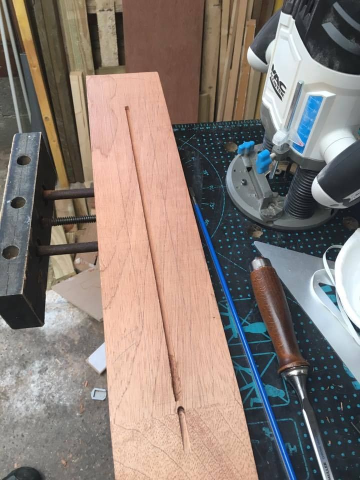 truss rod channel