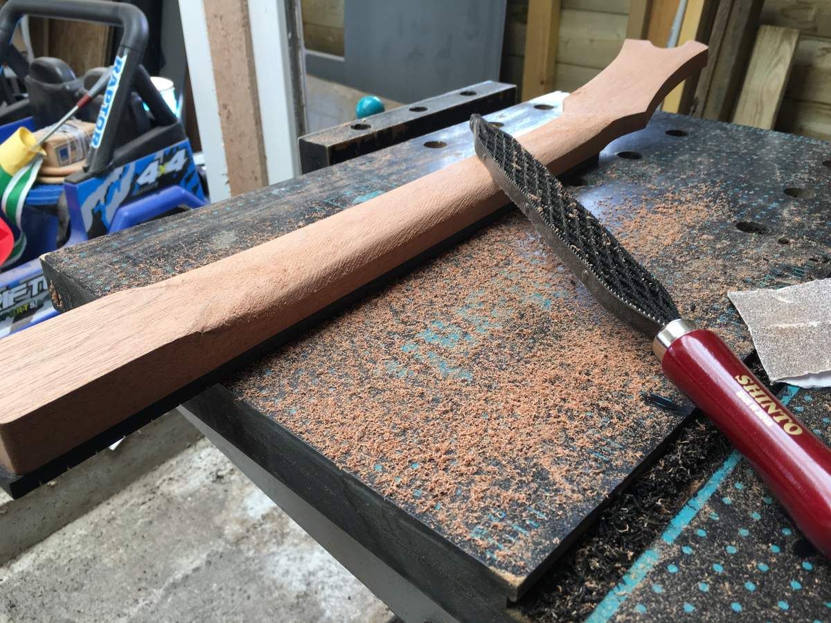 neck carving
