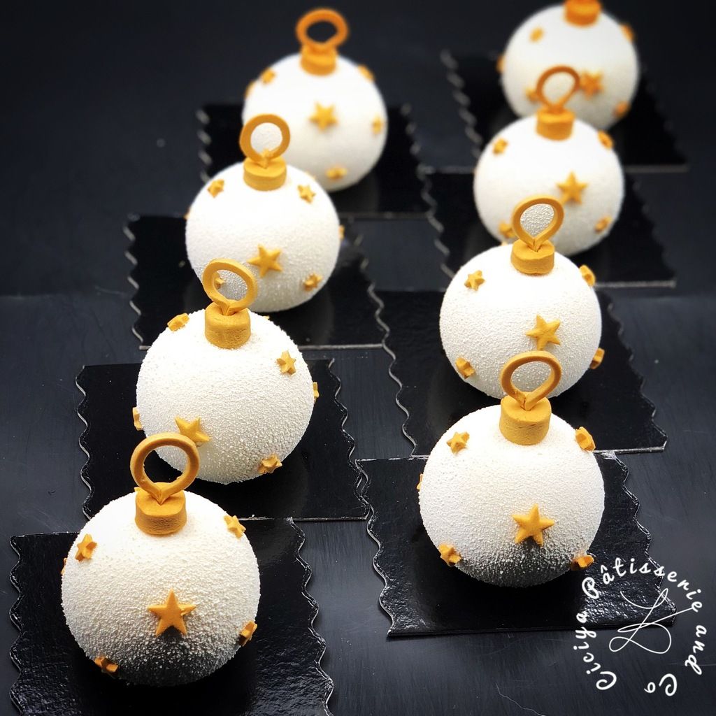 Boules De Noel Coco Passion Moule Dolce Tartufo Silikomart Ciciya Patisserieandco