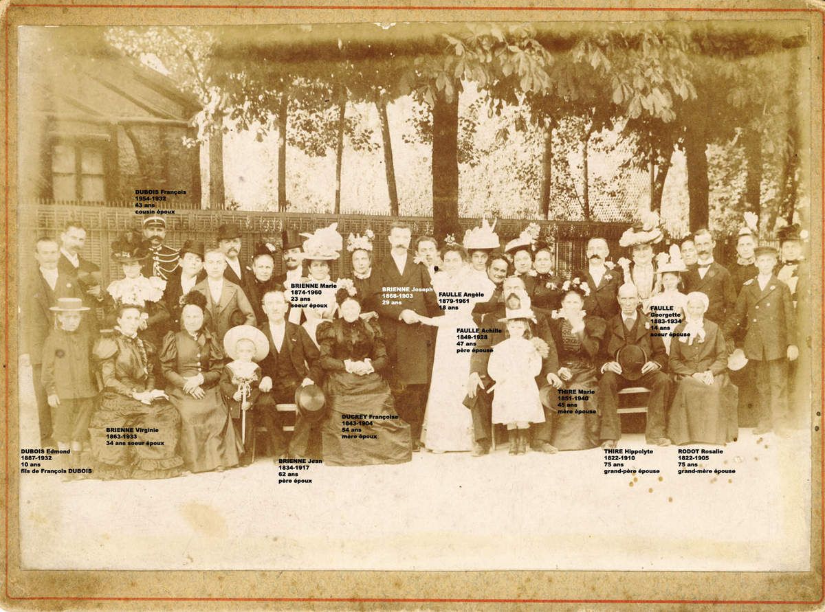 M Comme Un Mariage En 1897 Celui De Mes Arriere Grand Parents