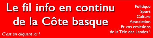 Toute l'info de la Côte basque sur Aquitaine Infos Côte basque