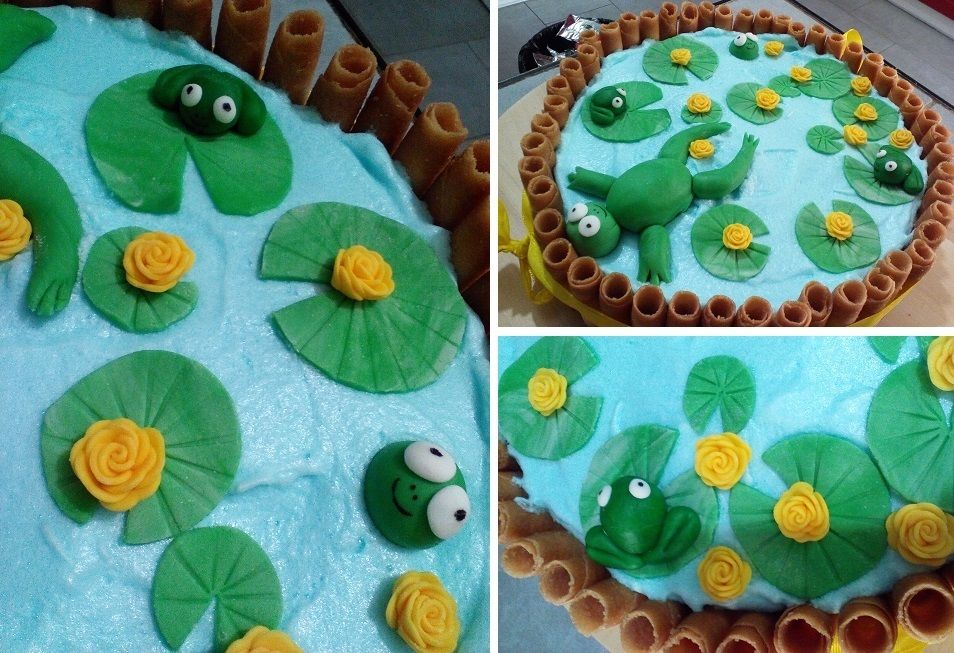 Termine Gateau D Anniversaire Grenouille Dix Petits Doigts