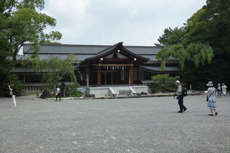 parc et temple atsuta shrine jingu nagoya japon