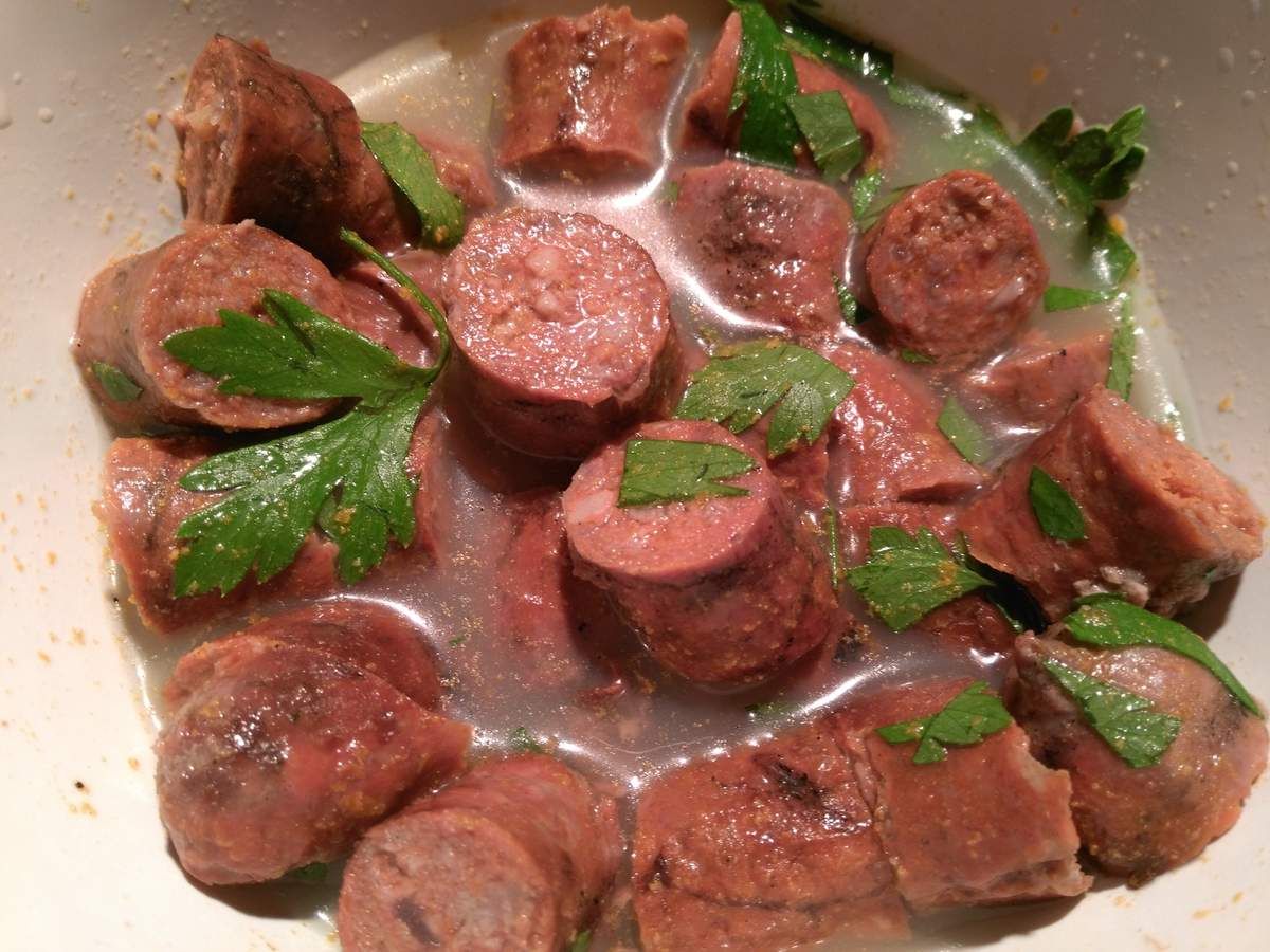 Merguez au jus de citron