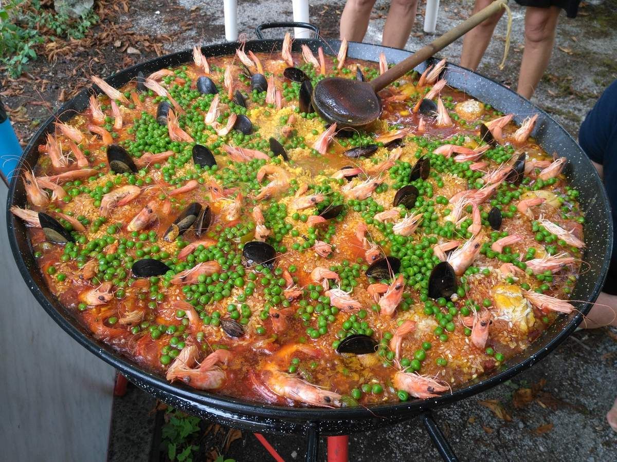 recette paella au poulet