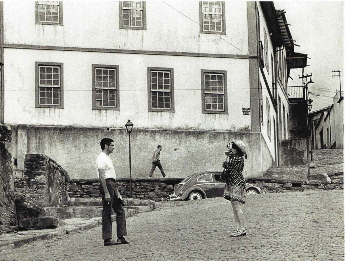 Jacques D. photographié par Agnès V. au Brésil en 1969