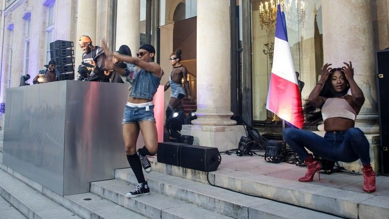 Fêtes de la musique à l'Elysée en 2018