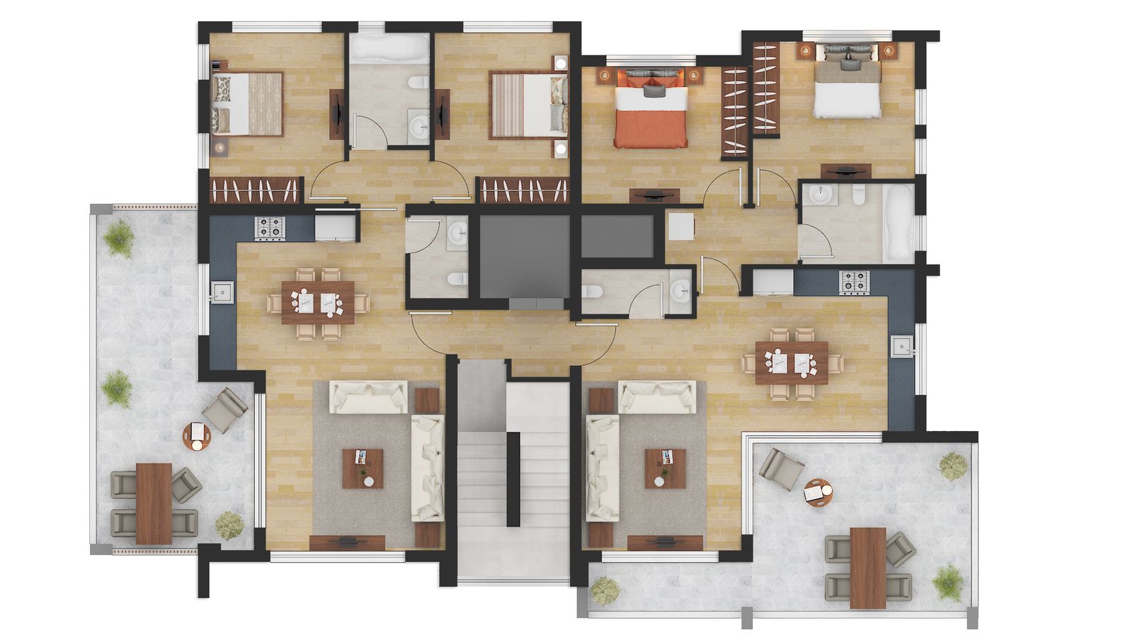 Color Floor Plan Rendering Services For Architectural And Real Color Floor Plan Rendering Services For