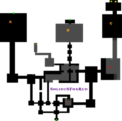carte des ruines anciennes