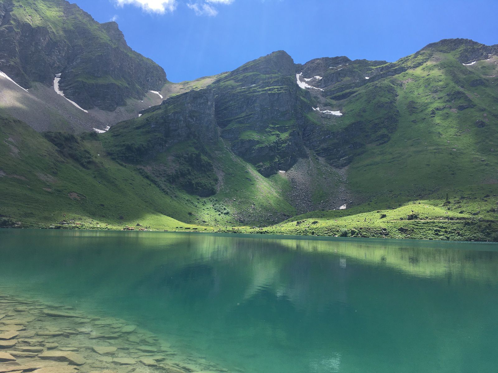 5 juillet 2020 : le lac Lioson (Suisse)