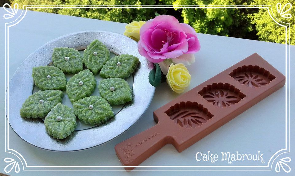 Feuilles En Pate D Amande Fait Maison Cake Mabrouk Recettes Gourmandes