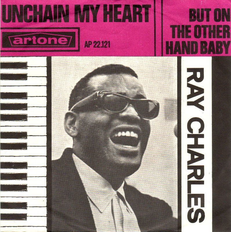 Ray Charles 45 tours unchain my heart